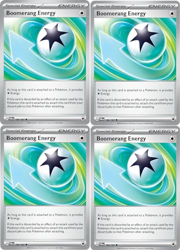 Boomerang Energie 166/167 - Twilight Maskerade - Pokemon x4 Kartenlos - Spielset von Pokémon