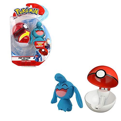 Boti Pokéball Action Set mit Plüschfigur Isso von Pokémon