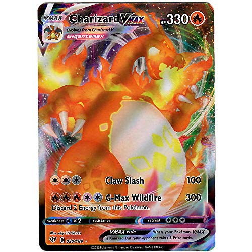 Charizard VMAX - 20/189 - Ultra Rare Schwert & Schild - Darkness Ablaze Singles von Pokémon