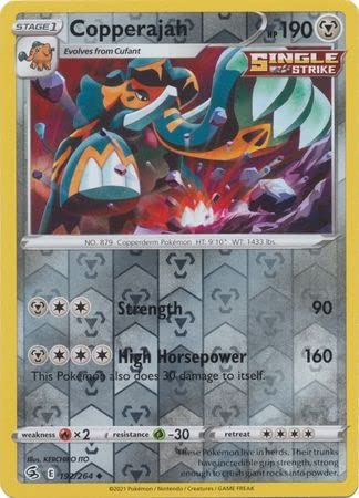 Copperajah - 192/264 - Uncommon - Reverse Holo - Schwert & Schild - Fusion Strike von Pokémon