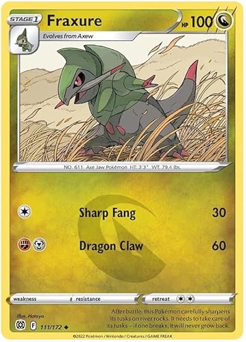 Fraxure - 111/172 - Uncommon - Sword & Shield: Brilliant Stars von Pokémon