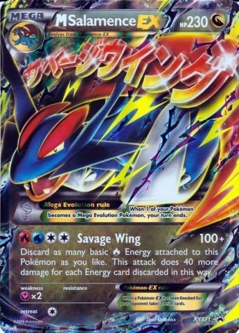 Jumbo / Übergröße Mega Salamence EX - XY171 - Mega Salamence EX Premium Collection - XY Black Star Promos von Pokémon