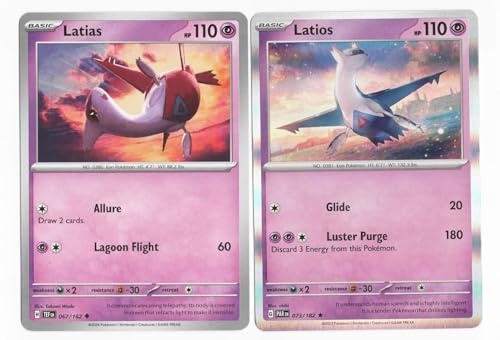 Latias & Latios 067/162 - Temporal Forces - Pokemon Legendary Kartenset von Pokémon