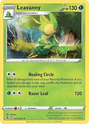 Leavanny - 011/264 - Rare - Sword & Shield - Fusion Strike von Pokémon