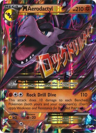 M Aerodactyl EX XY98 XY: Black Star Promos Jumbo/Übergröße von Pokémon