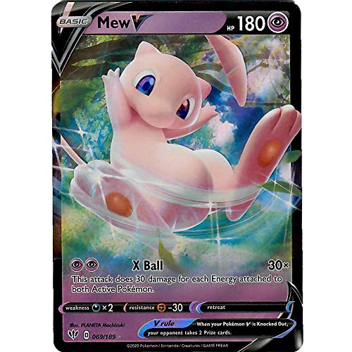 Mew V – 69/189 – Ultra Rare Schwert & Schild Darkness Ablaze Singles von Pokemon