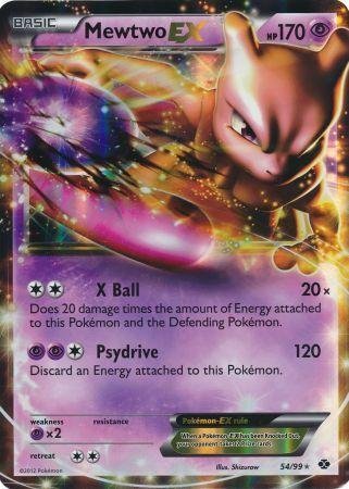 Mewtwo-EX - 54/99 - Oversized Promo - Pokemon Oversized Cards [Toy] von Pokémon