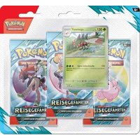 POKEMON 10786 Pokémon PKM KP09 3-Pack Blister Karmesin & Purpur – Reisegefährten - 2-fach sortiert POKEMON 10786 Pokémon PKM KP09 3-Pack Blister Karmesin & Purpur – Reisegefährten - 2-fach sortiert von Pokemon