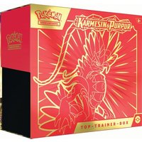 POKEMON 45579 PKM Pokémon Top-Trainer Box Karmesin & Purpur, sortiert von Pokemon