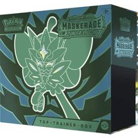 POKEMON 45887 Pokémon PKM Top-Trainer Box KP06 Karmesin & Purpur Maskerade im Zwielicht von Pokemon