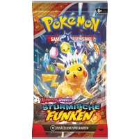 POKEMON 45948 PKM Pokémon KP08 Booster Karmesin & Purpur - Stürmische Funken von Pokemon