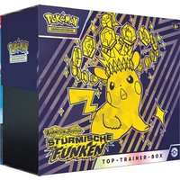 POKEMON 45956 PKM Pokémon KP08 Top- Trainer Box Karmesin & Purpur - Stürmische Funken von Pokemon