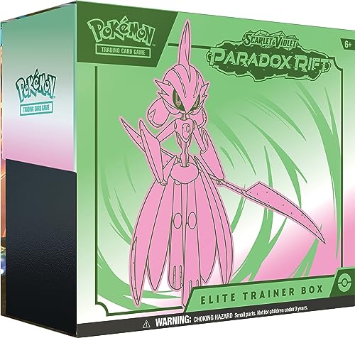 Pokemon TCG: Scarlet and Violet: PARADOX RIFT: Elite Trainer Box - Iron Valiant von Pokémon