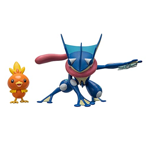 Pokémon Pokemon Battle Figure 2 Pack - Features 4.5 Inch Greninja and 2 Inch Torchic Battle Figures with Accessory - Amazon Exclusive Pokémon Pokemon Battle Figure 2 Pack - Features 4.5 Inch Greninja and 2 Inch Torchic Battle Figures with Accessory - Amazon Exclusive von Jazwares