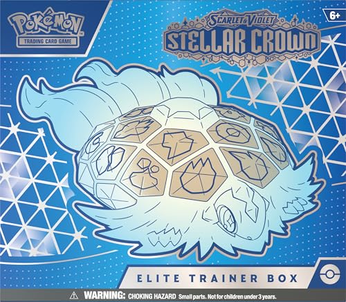 Pokémon 190-85922 Stellar Crown Elite Trainer Box, Mehrfarbig von Pokémon