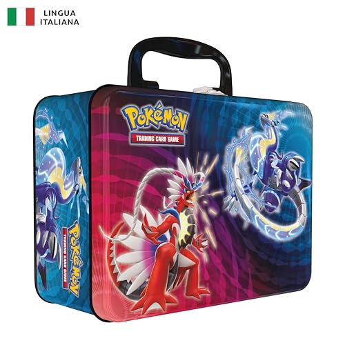 Pokémon 210-60310 GCC Boxsack Zurück in die Schule – Sprigatito, Fuecoco und Quaxly (DREI holografische Promokarten, sechs Erweiterungspackungen und mehr), italienische Ausgabe von Pokémon