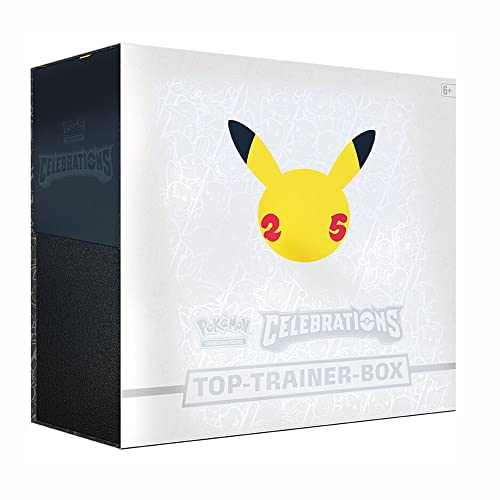 Pokémon 25th Anniversary Celebrations Top-Trainer-Box (deutsch) (Sammelkartenspiel) von Pokémon