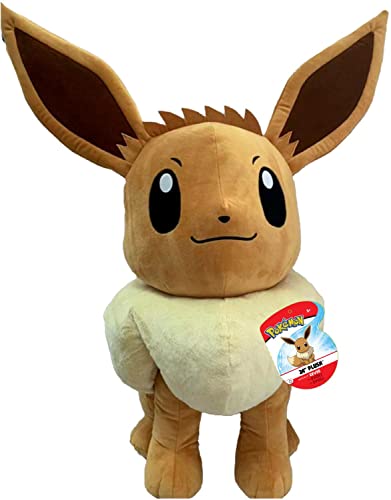 Pokémon 37184 Pluche – Eevee, 61 cm, braun von Pokémon