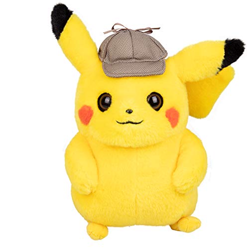 Pokémon Pokemon 97563 Detective Pikachu 20,3 cm Plüsch, Mehrfarbig von Pokémon