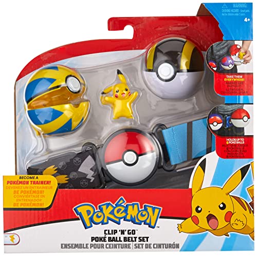 Pokemon 98005 Clip n Go Poké Ball Belt Set von Pokémon