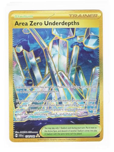 Pokemon - Area Zero Underdepths 174/142 Stellar Crown Secret Rare Golden Card von Pokémon