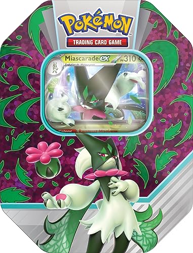 Pokemon Asmodee Pokébox Evolution de Paldéa: Miascarade-ex – Gesellschaftsspiele – Kartenspiele zum Spielen und Sammeln – ab 6 Jahren – 1 bis 2 Spieler – französische Version von Pokémon