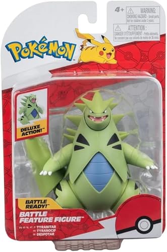 Pokemon Battle Feature Figure 10,2 cm Ready Plus Bonus Sticker (Tyranitar) von Pokémon