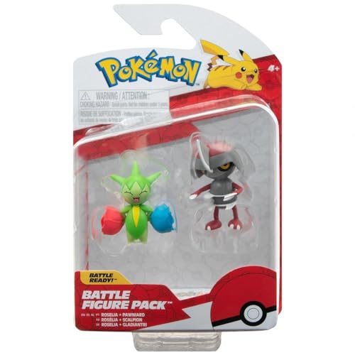 Pokemon Battle Figure 2 Pack (Pawniard & Roselia) W15 von Pokémon