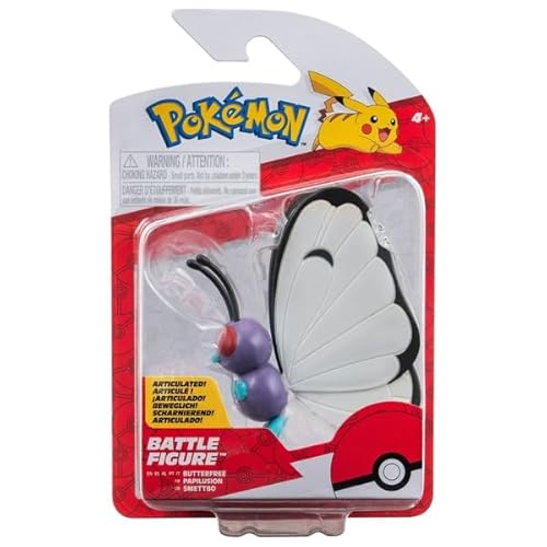 Pokemon Battle Figure Action Ready 2 Pack with Bonus Sticker (Butterfree) von Pokémon