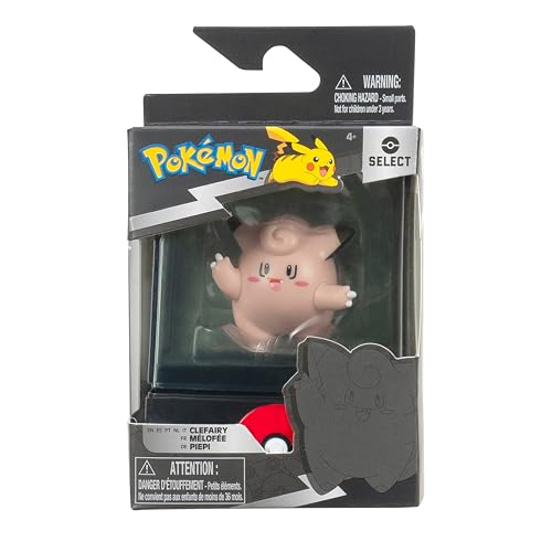 Pokemon Battle Figure Pack (Select Figure with Case) Clefairy - W13 von Jazwares