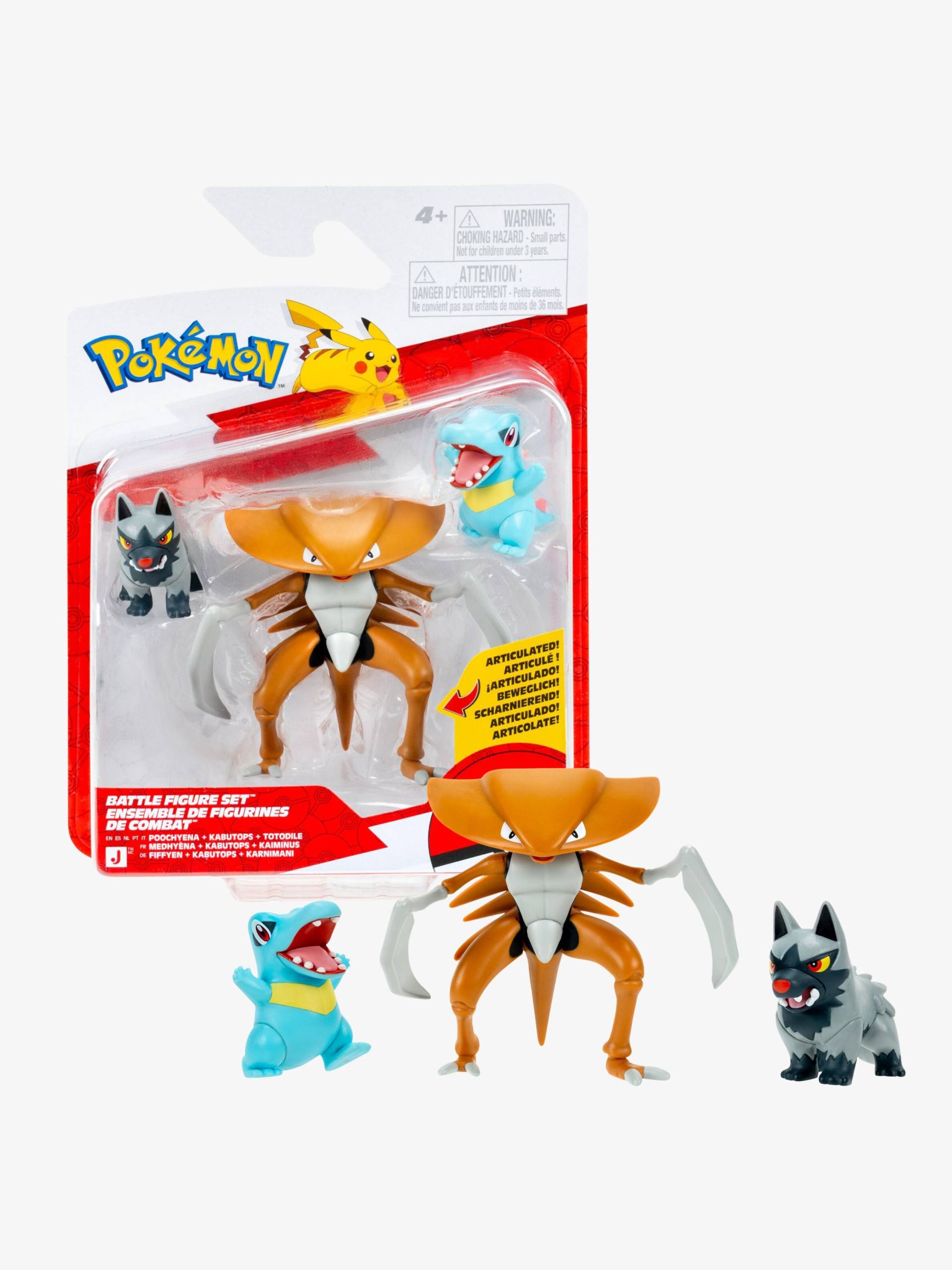 Pokémon Battle Figurenset Fiffyen, Karnimani & Kabutops 3er-Pack Pokémon Battle Figurenset Fiffyen, Karnimani & Kabutops 3er-Pack von Pokémon