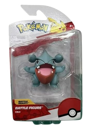 Pokemon Battle Ready Battle Figur, Gible, 5,1 cm von Pokémon