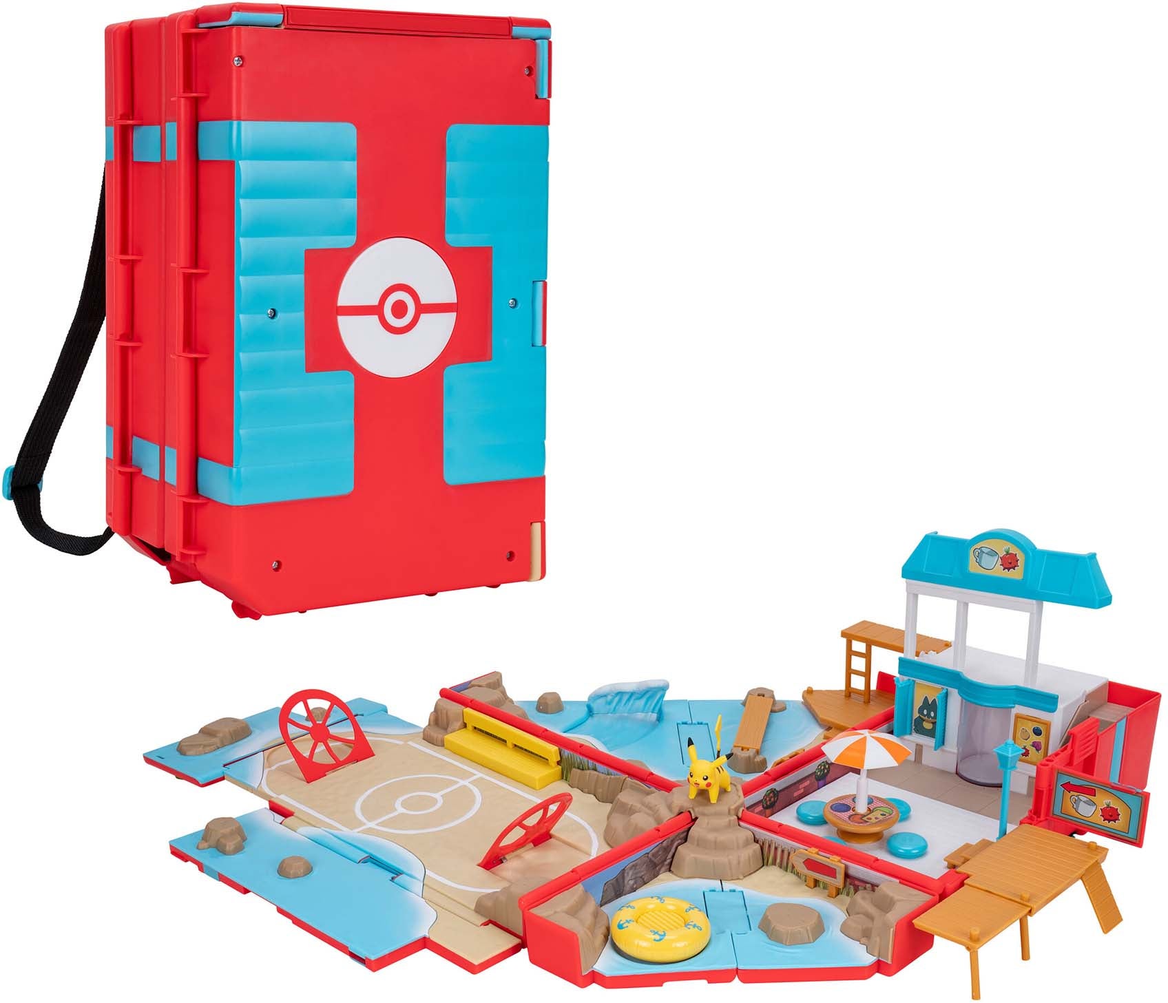 Pokémon Beach Battle Tragbares Spielset mit Tragetasche von Pokémon