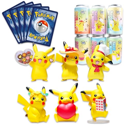 Pokemon Blindbox mit Pikachu-Figur – Bündel mit Pokemon Pikachu Mystery-Figur plus Pokemon Karten | Pokemon Pikachu Minifigur von Pokémon