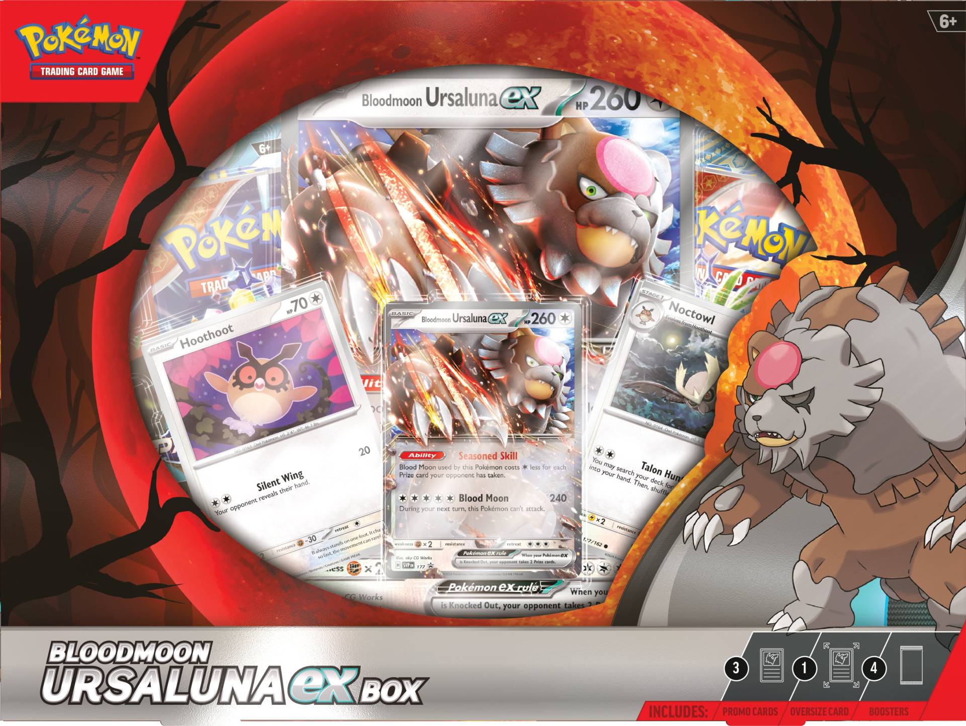 Pokémon Bloodmoon Ursaluna EX Box Sammelkarten von Pokémon