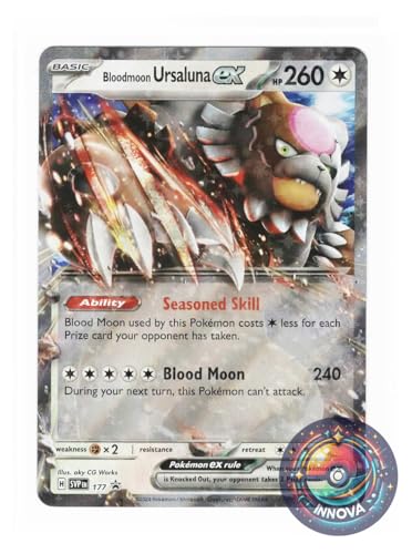 Pokemon - Bloodmoon Ursaluna ex - SVP 177 - Black Star Promokarte von Pokémon