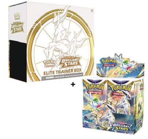 Pokemon Brilliant Stars Booster Box + Elite Trainer Combo! von Pokémon