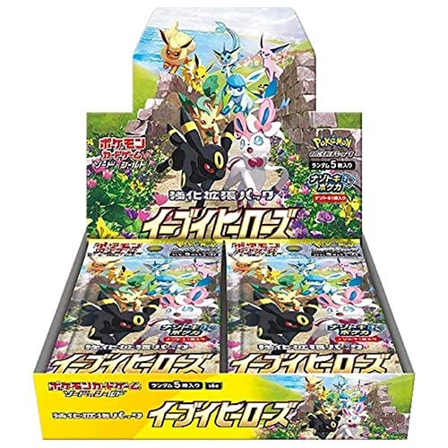 Pokemon Card Game Sword & Shield Enhancement Expansion Pack Eevee Heroes Box Evoli Heroes von Pokémon