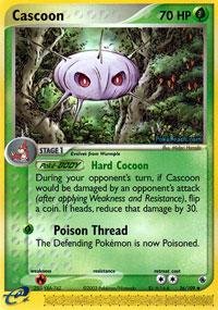 Pokemon - Cascoon (26) - EX Rubin und Saphir von Pokémon