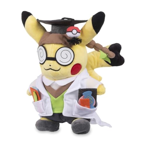 Pokemon Center Cosplay Pikachu: Pikachu, Ph.D. Poké Plush - 10 ½ In. von Pokémon