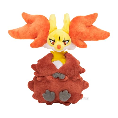 Pokémon Center Delphox Sitting Cuties Plush - 19 cm von Pokémon