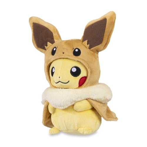 Pokemon Center Eevee Cape Pikachu Poké Plush - 9 In. von Pokémon