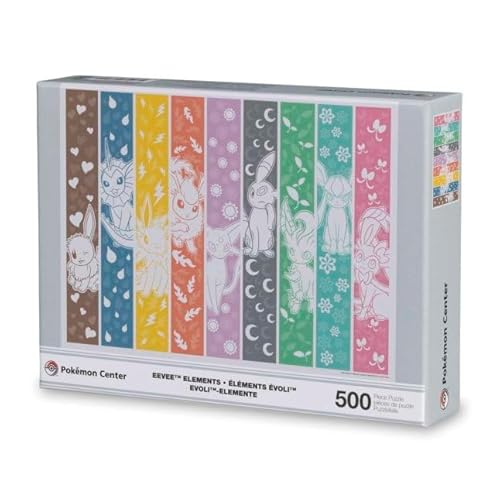 Pokémon Center - Eevee Elements Pokémon Puzzle (500 Teile) von Pokémon