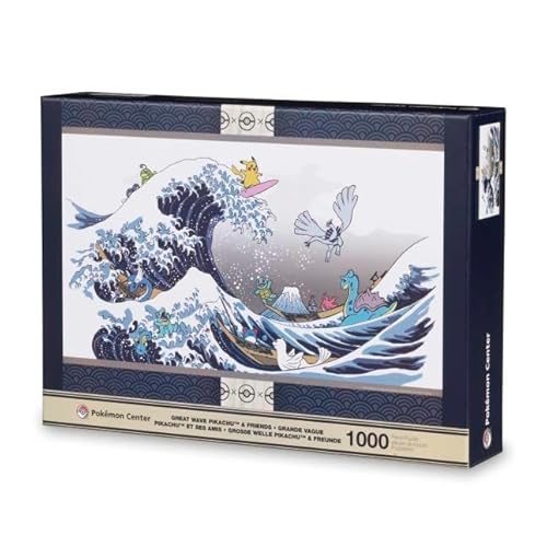 Pokémon Center - Great Wave Pikachu & Friends Pokémon Puzzle (1000 Teile) von Pokémon