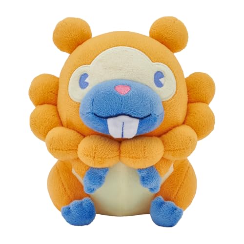 Pokemon Center Original Plush Saiko Soda Refresh Bidoof - 16 cm von Pokémon