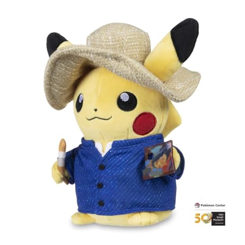 Pokémon Center × Van Gogh Museum: Pikachu Plush – 19 cm von Pokémon