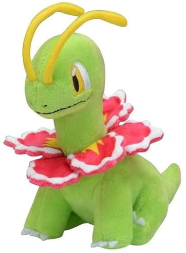 Pokémon Center: Meganium Sitting Cuties Plush, 8 Inch, Mehrfarbig von Pokémon