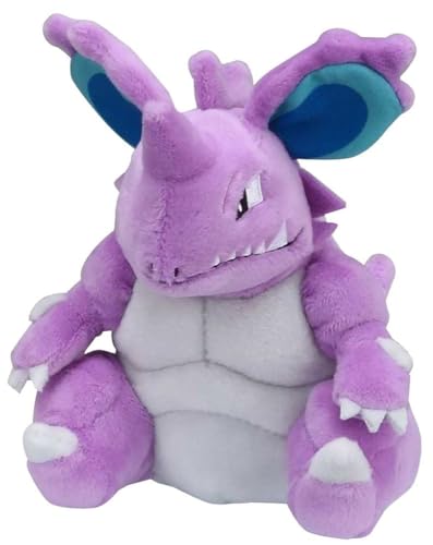 Pokémon Center: Nidoking Sitting Cuties Plush, 6 Inch, Mehrfarbig von Pokémon