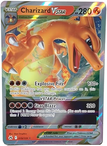 Pokemon - Charizard VSTAR 019/159 - Crown Zenith - Ultra Rare Card von Pokémon