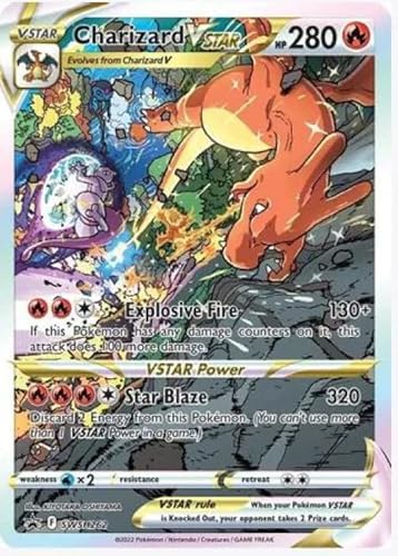 Pokemon - Charizard VStar SWSH262 - Pokemon Black Star Promo - Alternate Art Holo - Ultra Premium Collection Exclusive von Pokémon